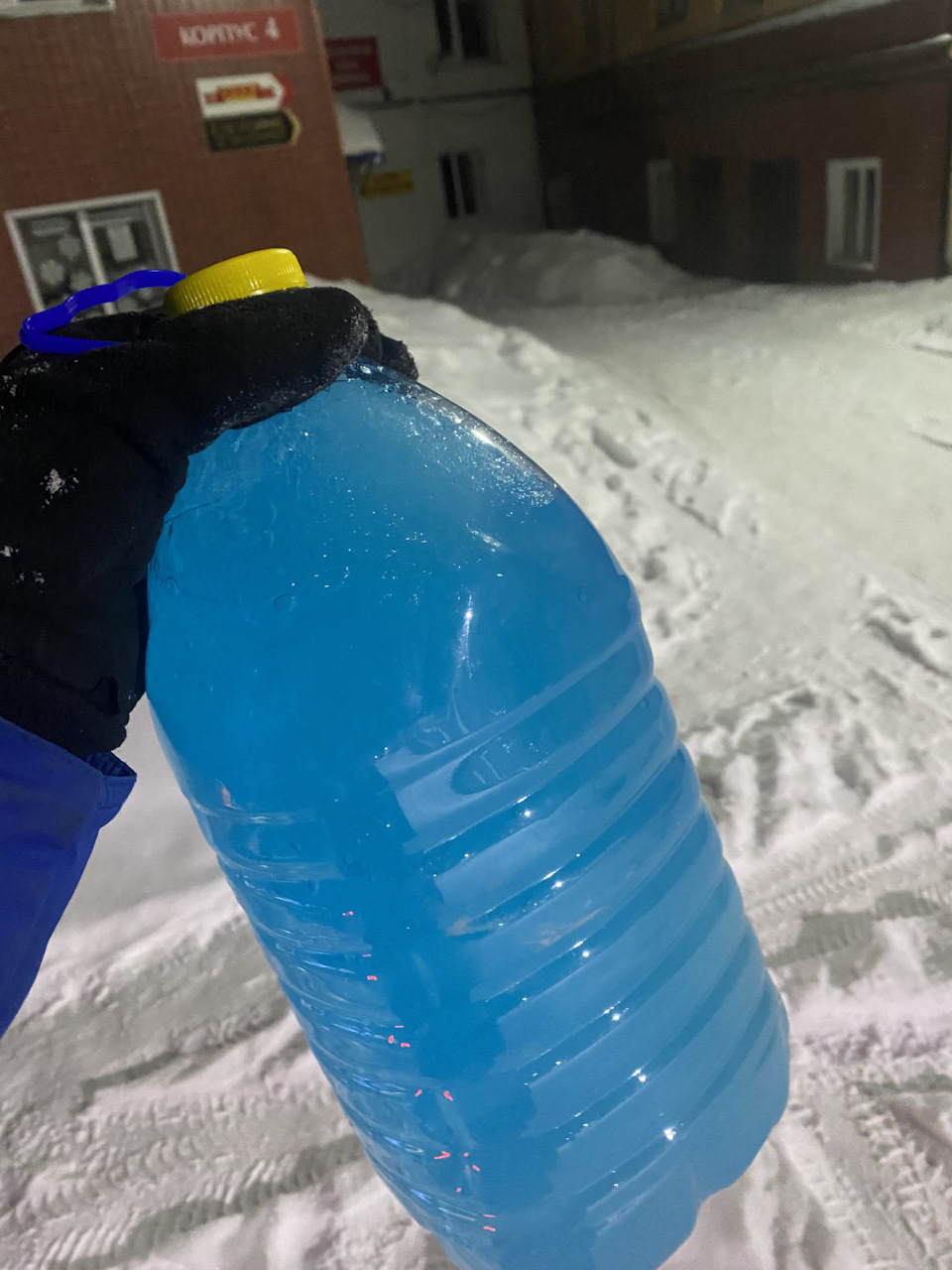 Замерзла — Volkswagen Passat B7