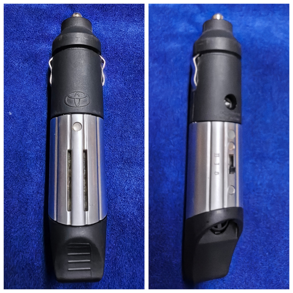 Вот такая приблуда в прикуриватель. Имеет две скорости — Toyota RAV4 (II)