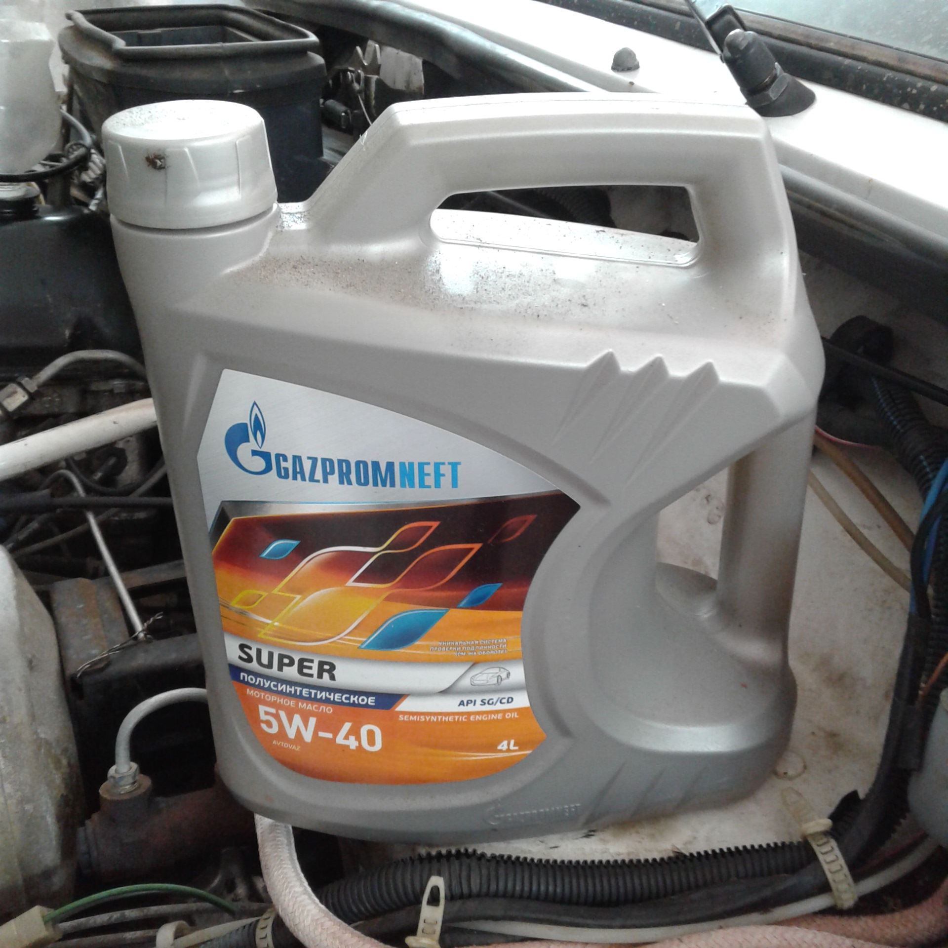 Заменил масло в двс, с промывкой и заменой фильтра, перелил — Lada 4x4 ...