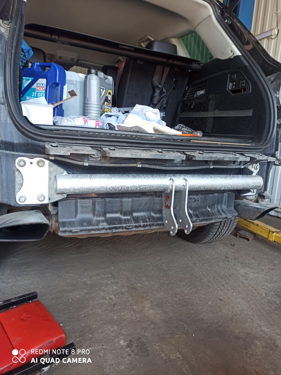 Фаркоп и велоприцеп на touareg — Volkswagen Touareg (2G), 3 л, 2013 ...