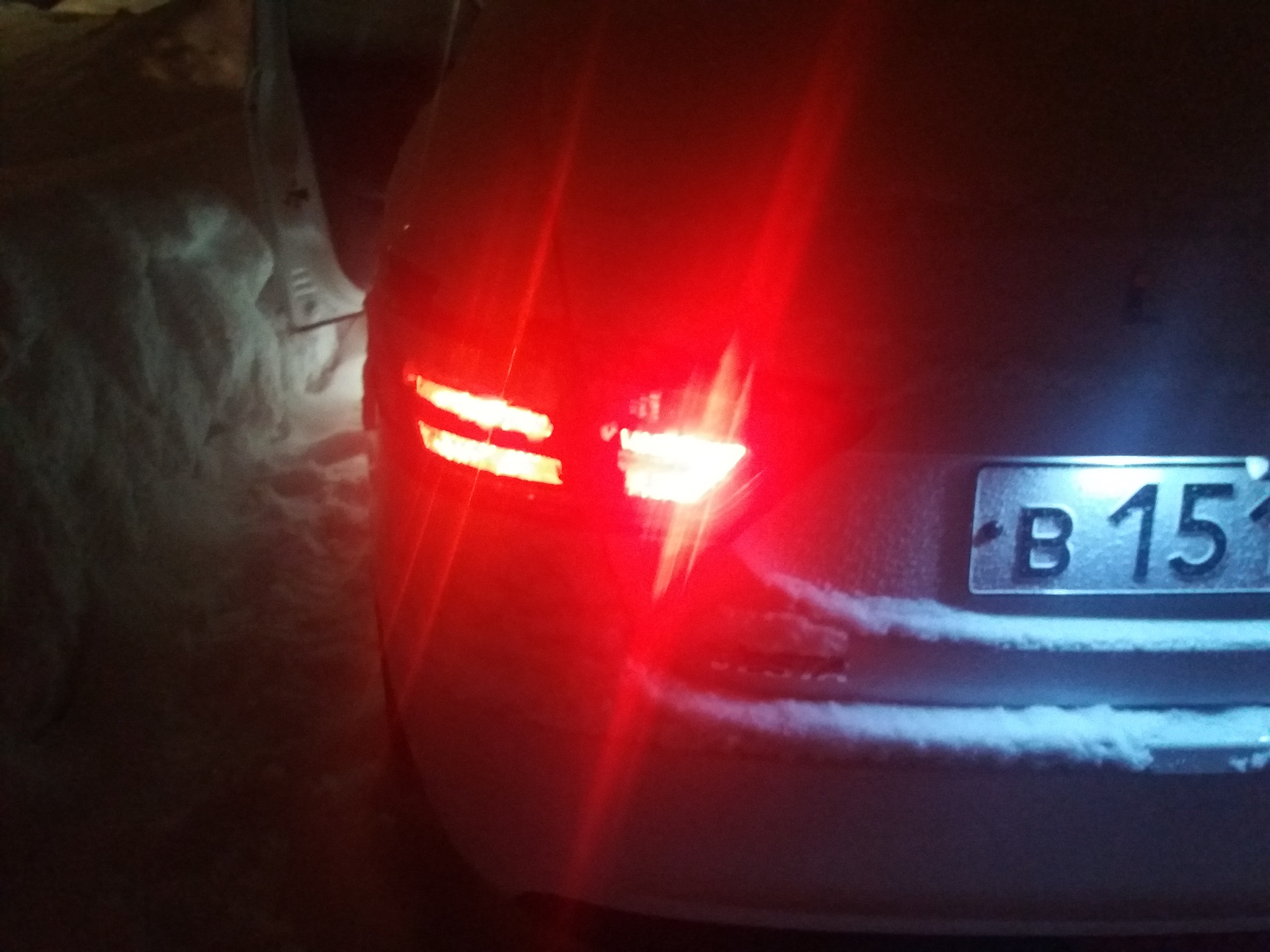 Светодиоды в задние габариты. — LADA Vesta, 1,6 л., 2016 года ...