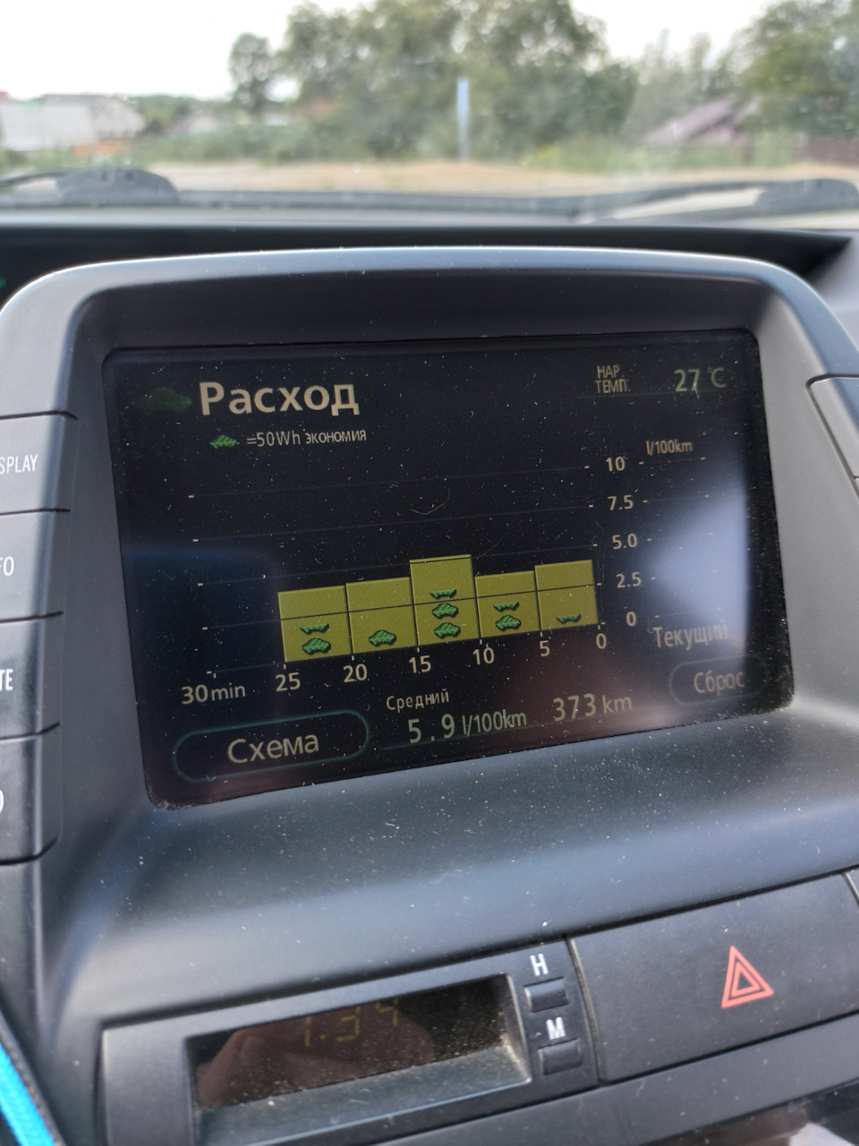 Вторая лямбда и расход — Toyota Prius (20), 1,5 л, 2006 года ...