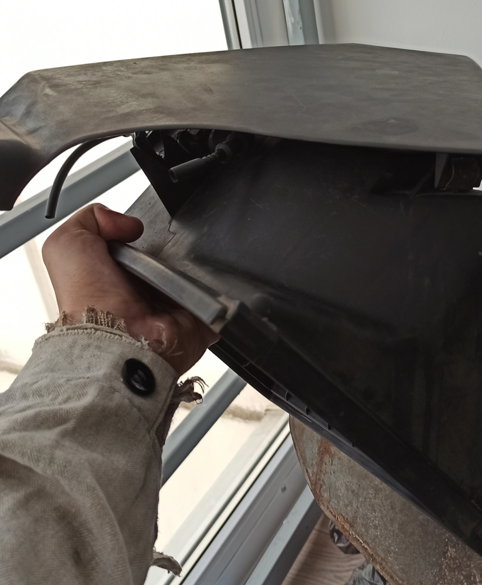 Защита становится в родные места. — Audi A4 (B5)