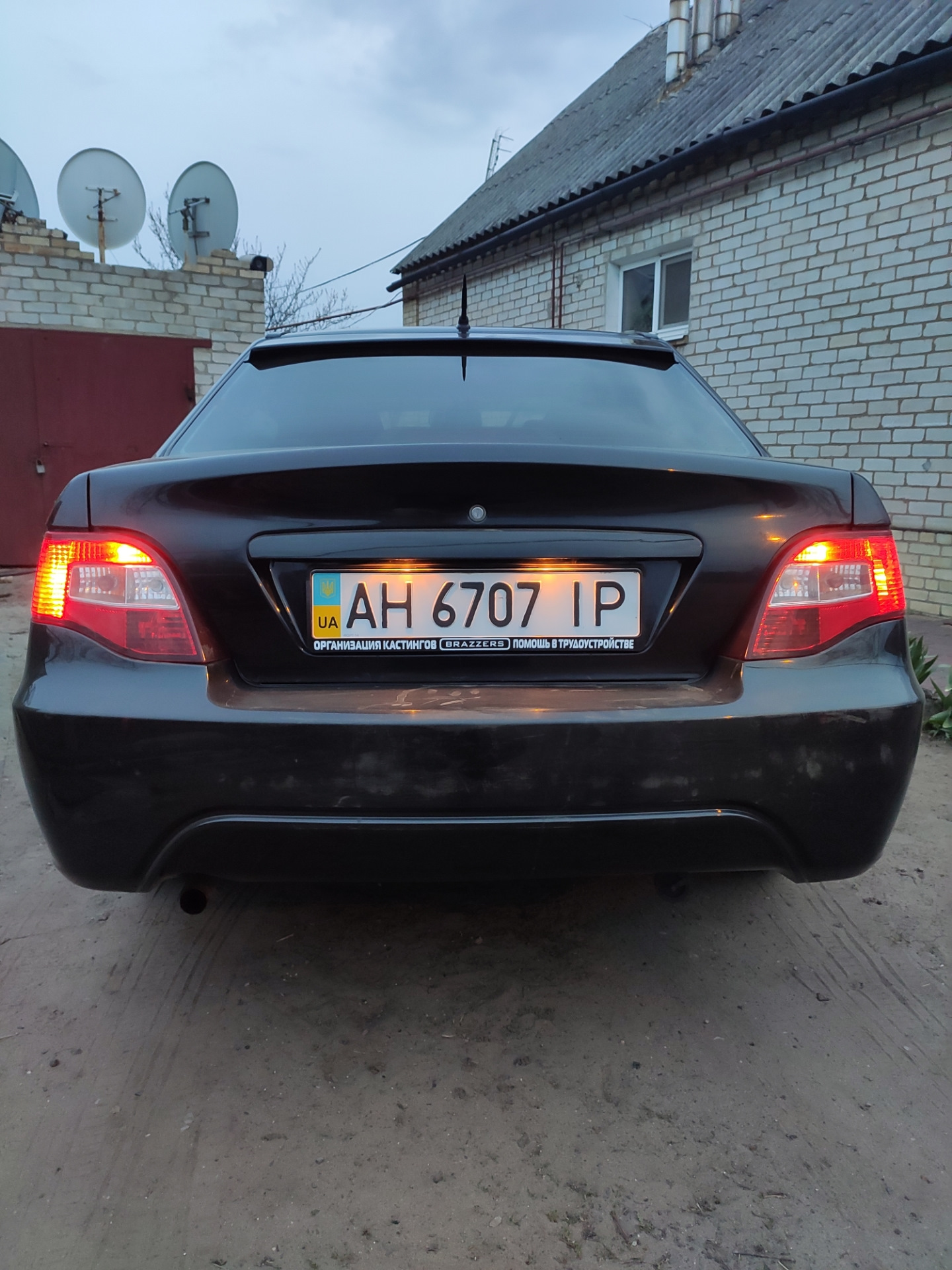 Дополнительные габариты — Daewoo Nexia (N150), 1,5 л, 2012 года ...