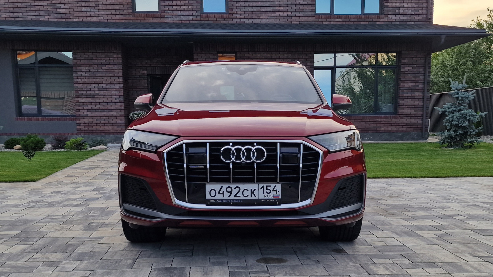 Audi Q7 (2G) 3.0 дизельный 2020 | Семейный тепловоз на DRIVE2