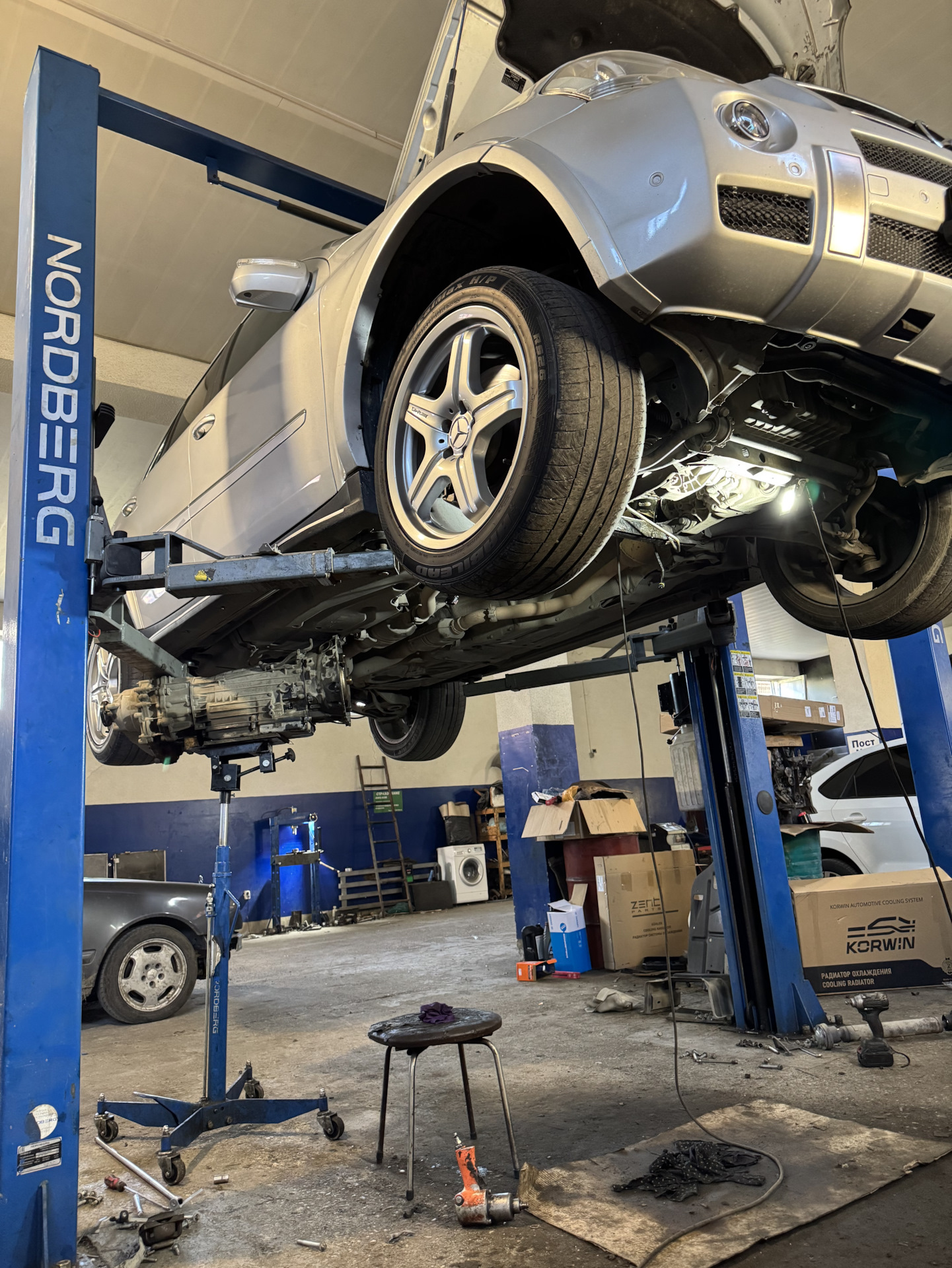 Процесс пошел — Mercedes-Benz M-Class (W164)