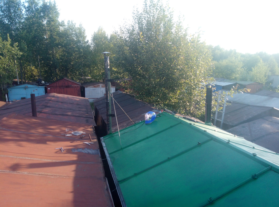 Замена дымохода печки. — DRIVE2