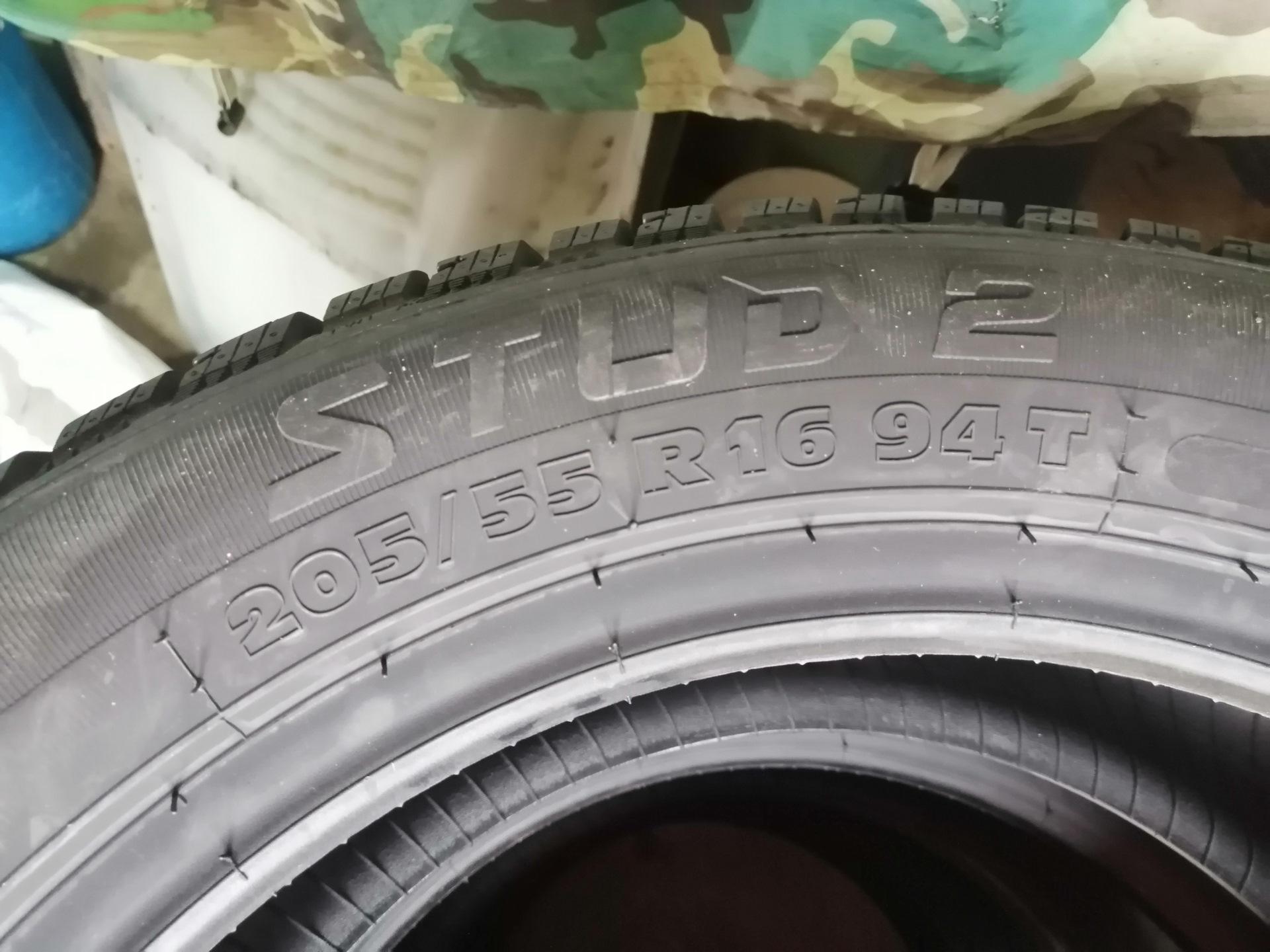 1: Шины Kormoran Stud 2 205/55 r16 зима — Mazda 3 (1G) BK, 1,6 л, 2007 ...