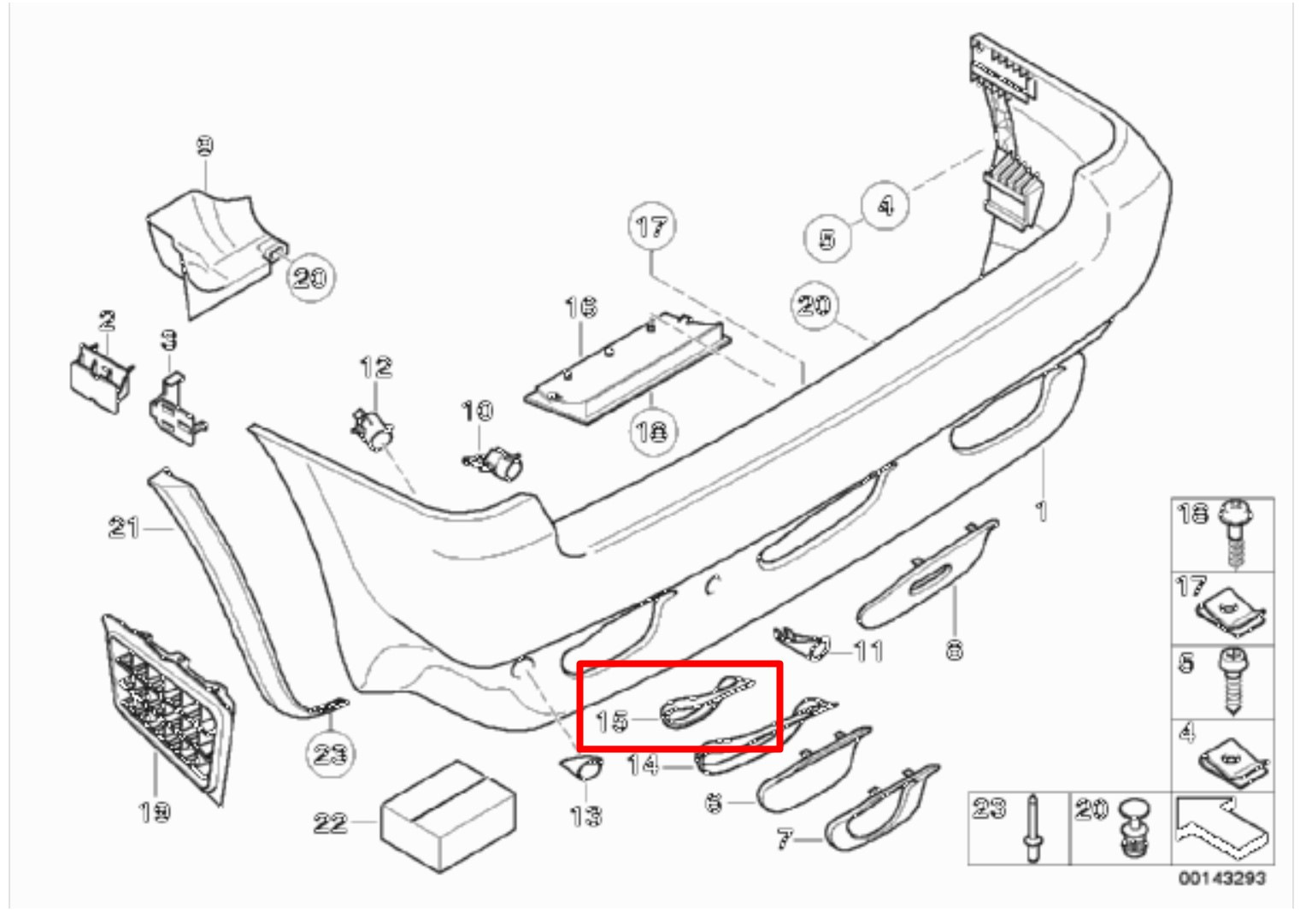 Крепление заднего бампера бмв х5 е53. Нвку 51-12-3. Крепление заднего бампера бмв х5 е53. 0 51 12 57. 51 12 7 381 203 облицовка бампера заднего купер.