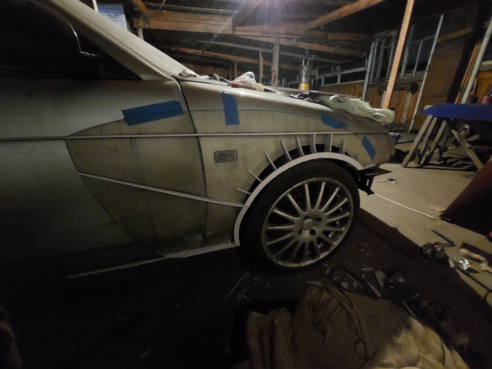 Обвес ВАЗ 2112 "SPARK" своими руками. Переднее расширение — Lada 21120 ...