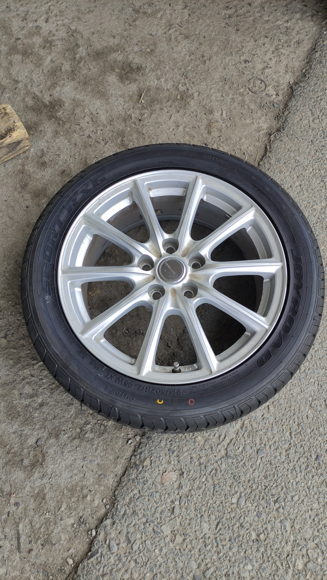 👴🏻Колеса на лето Bridgestone Eco Forme R17 + Joyroad Sport RX6 215/50 ...