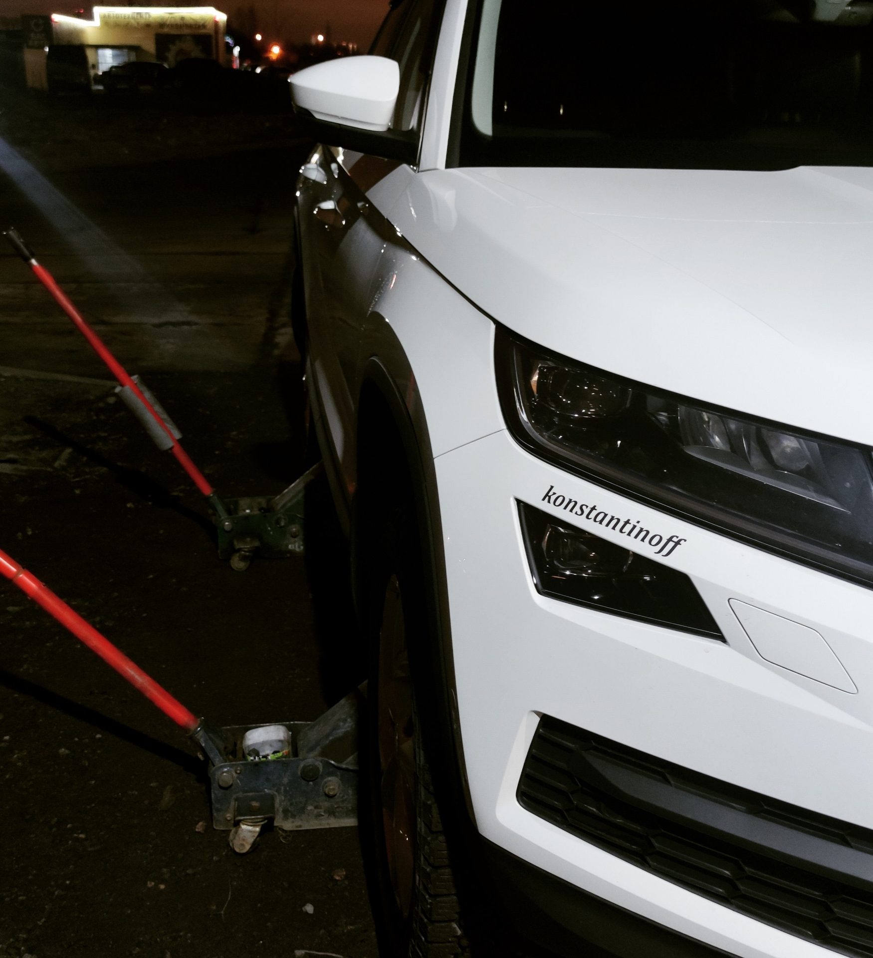 АТ резина зимой — Skoda Kodiaq (1G), 2 л, 2019 года | шины | DRIVE2