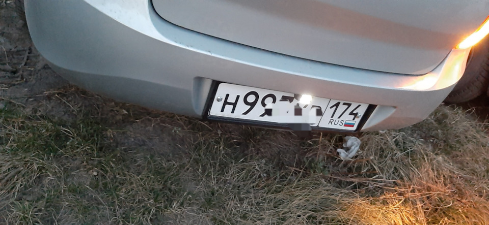 Камера заднего вида — Lada Гранта (1G), 1,6 л, 2015 года | аксессуары ...