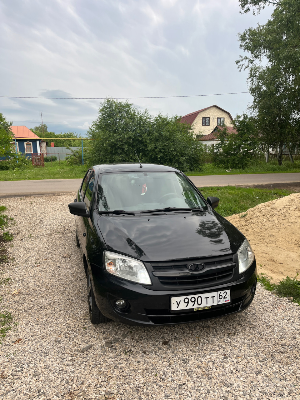 Антихром — Lada Гранта (1G), 1,6 л, 2013 года | стайлинг | DRIVE2