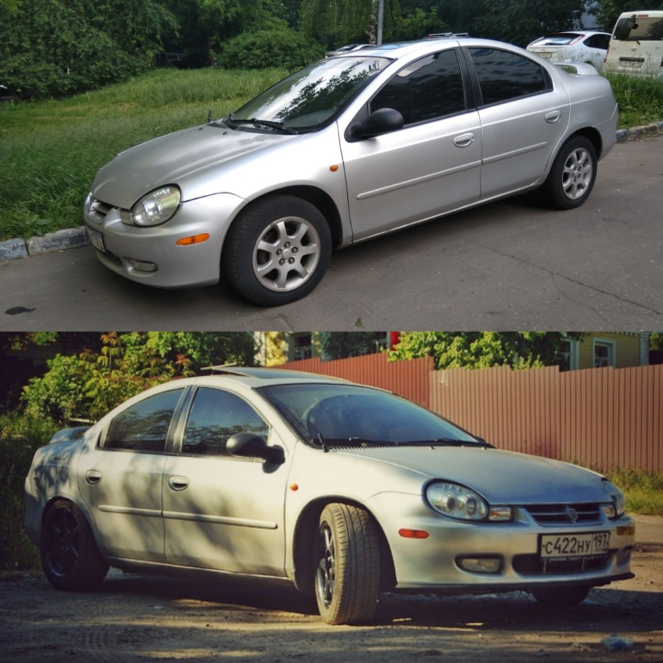 American horror stance. Акт второй — Памятник человеческой жадности — Dodge  Neon II, 2 л, 2002 года | тюнинг | DRIVE2