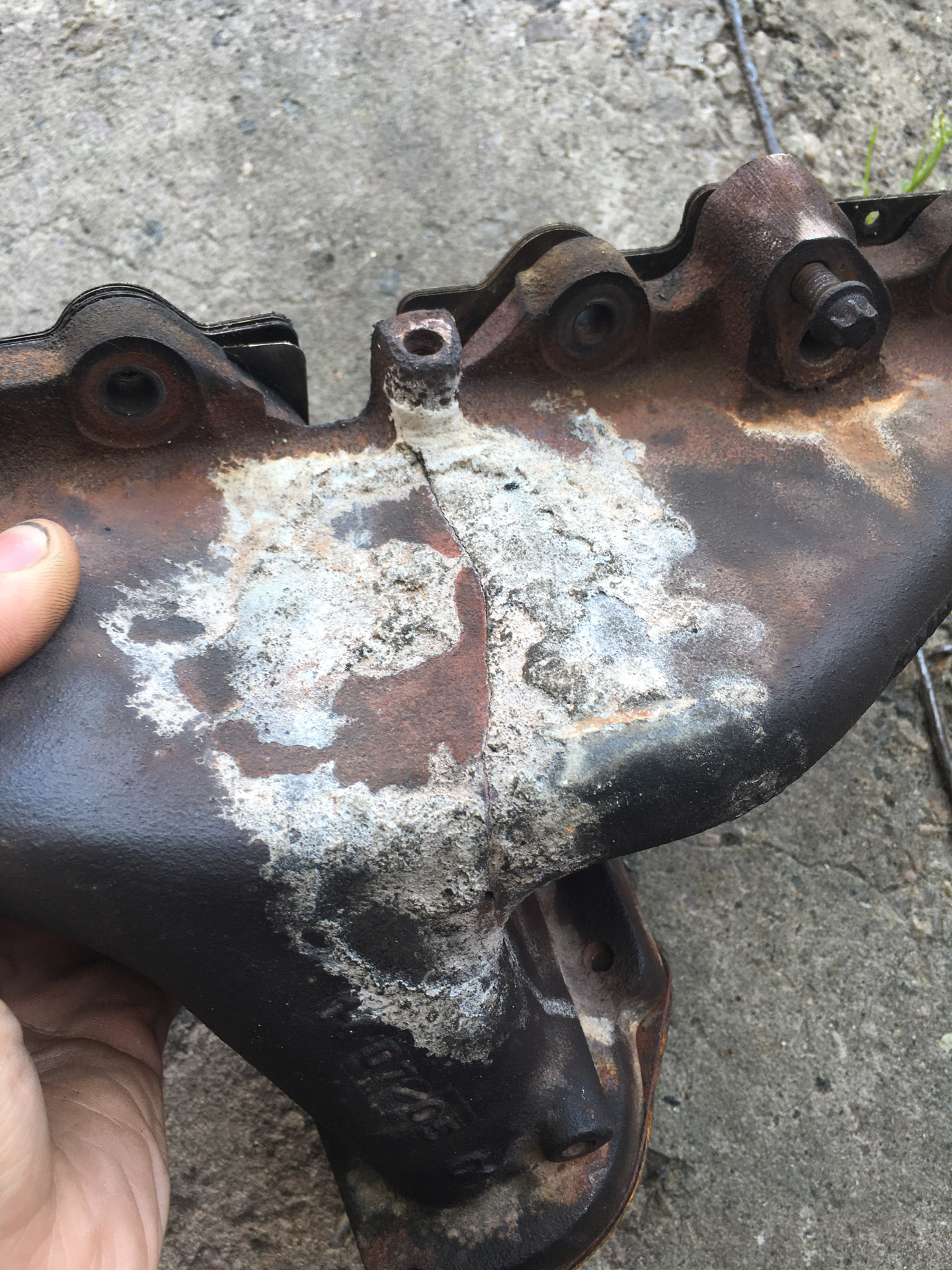 Замена выхлопного коллектора — Opel Omega B, 2 л, 1999 года | своими ...