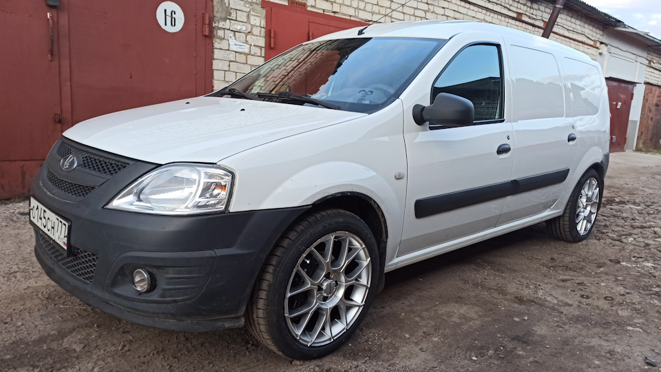 Посоветуйте какие взять тормозные диски и колодки — Lada Ларгус, 1,6 л ...