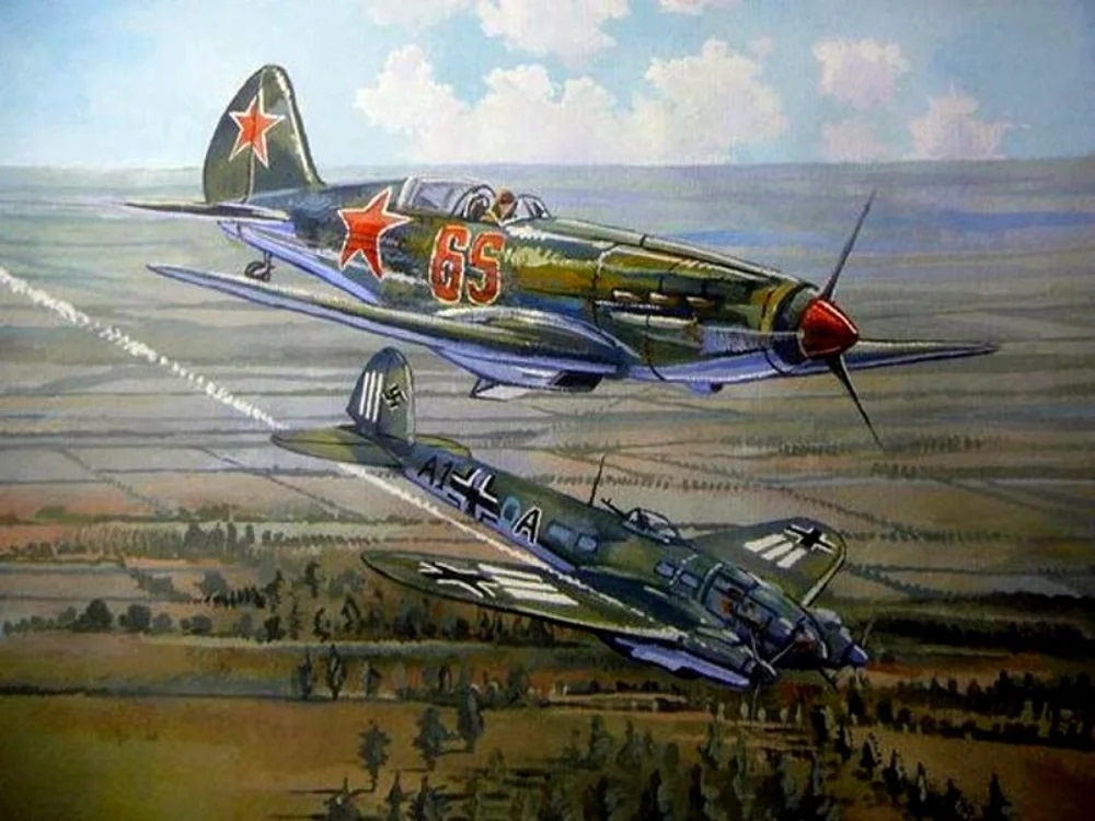 Самолет 1941 рисунок