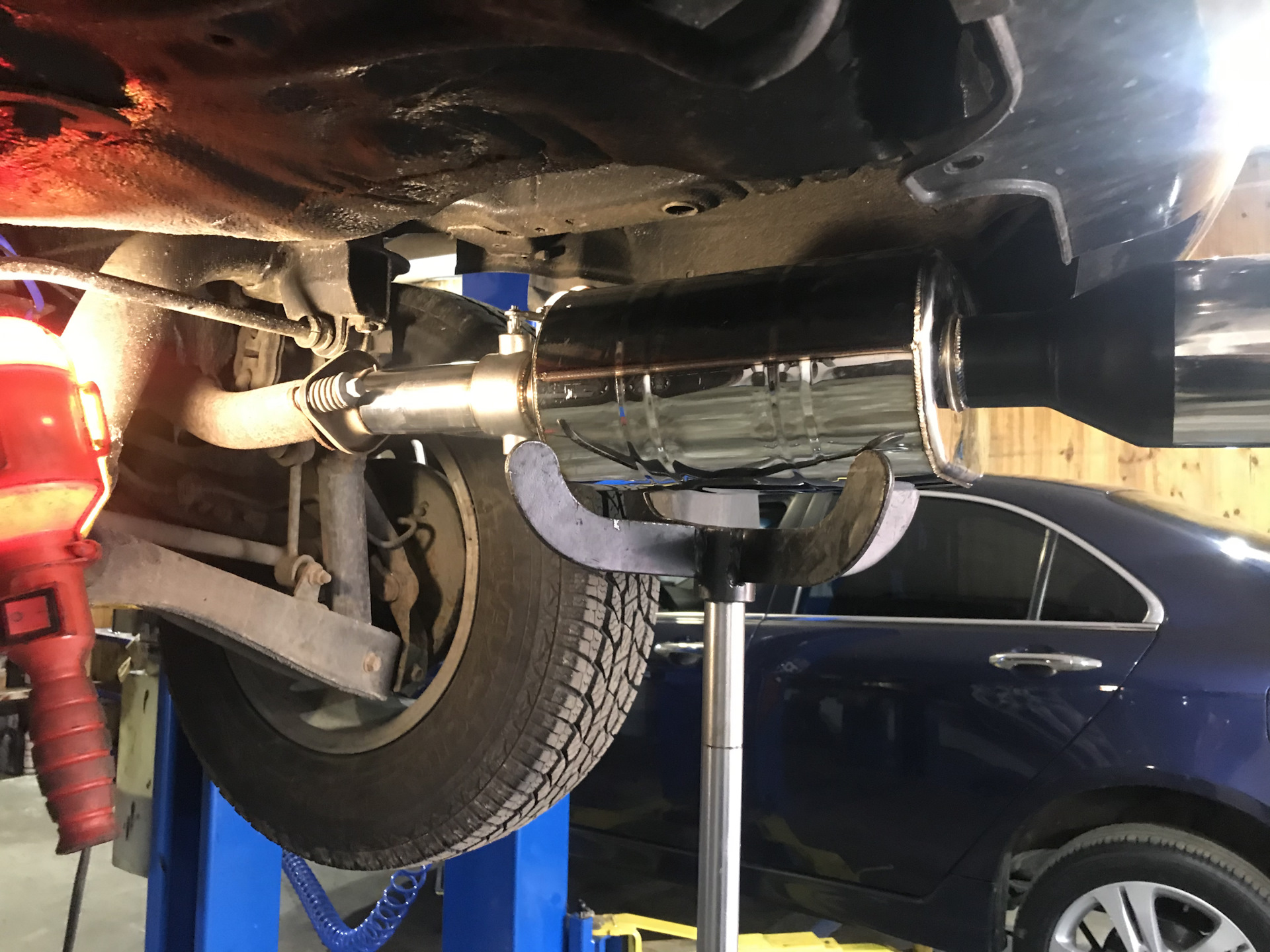 Установили глушитель с Вакуумной заслонкой — Honda CR-V (RD1, RD2), 2 л ...