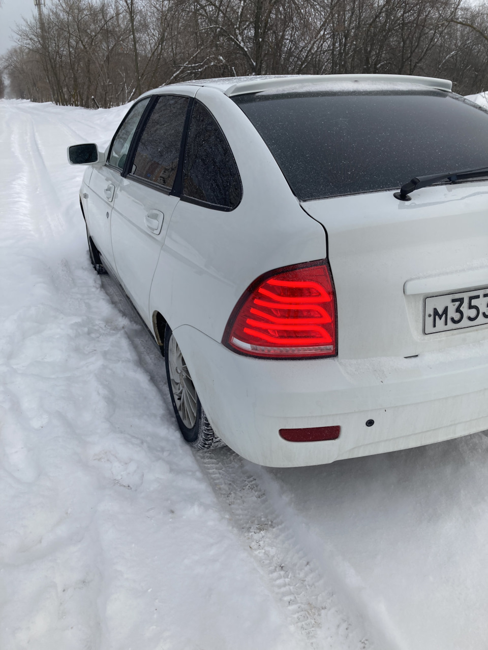 Задняя на приоре