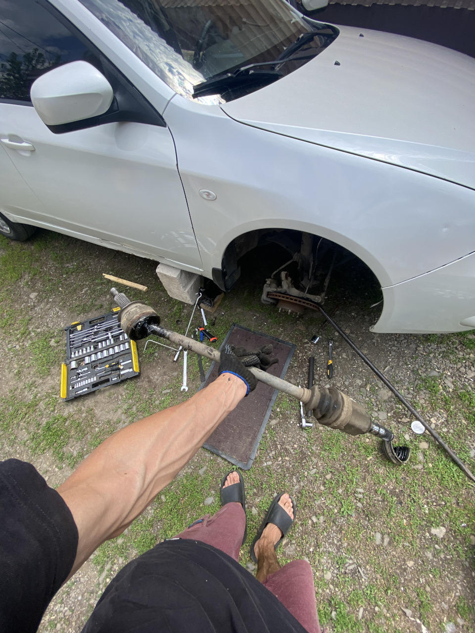 Замена пыльников шруса Импреза GH — DRIVE2