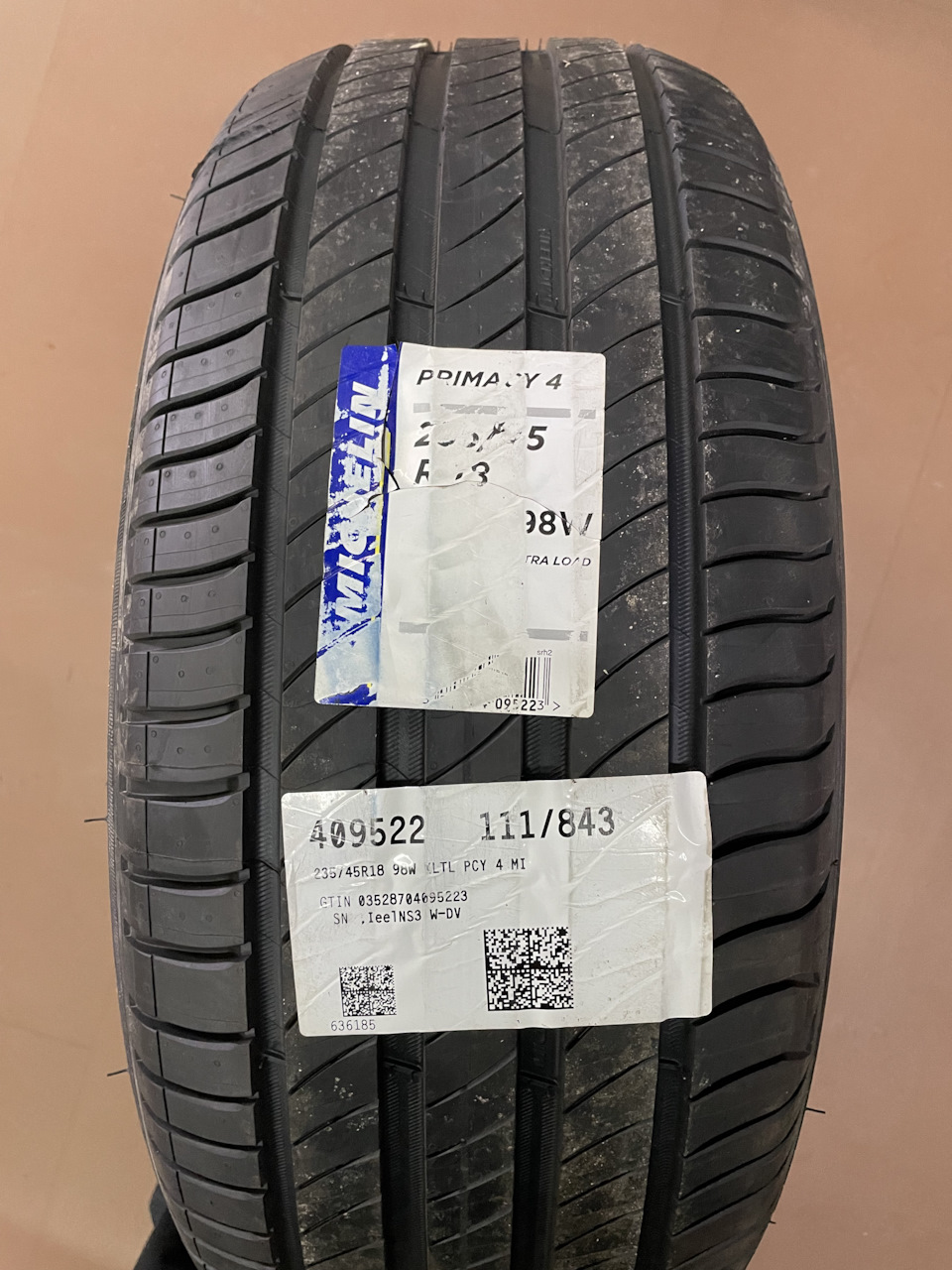 Michelin Primacy 4 — Toyota Camry (XV70), 2,5 л, 2021 года | шины | DRIVE2