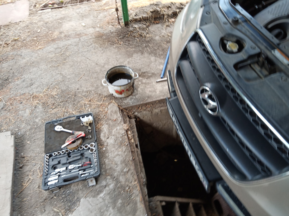 Photo from the logbook Hyundai Santa Fe (2G)