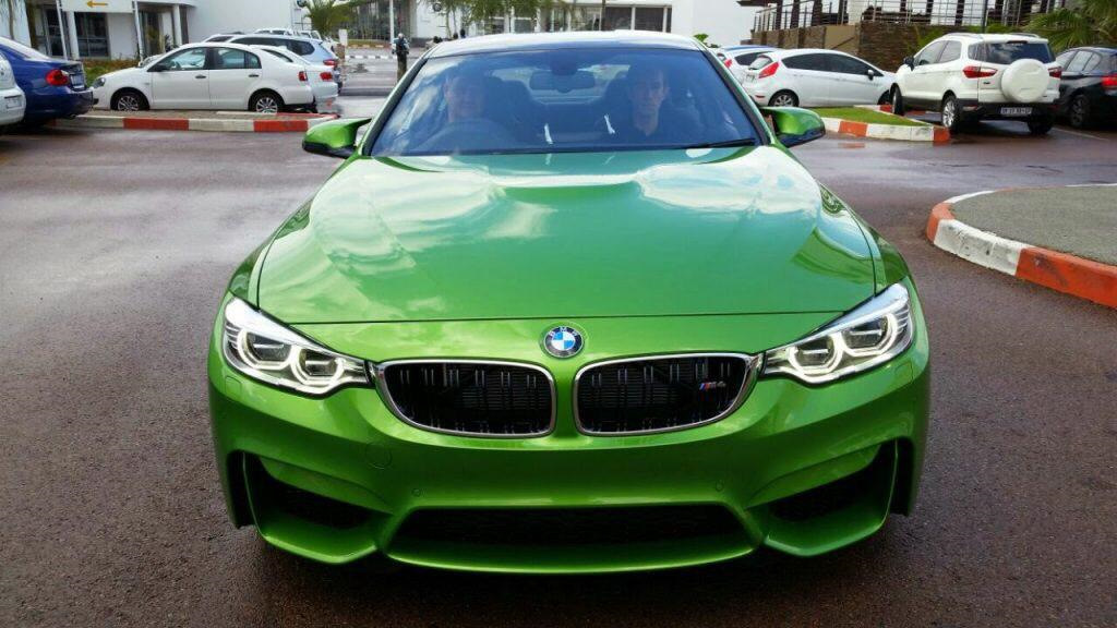 bmw m4 green