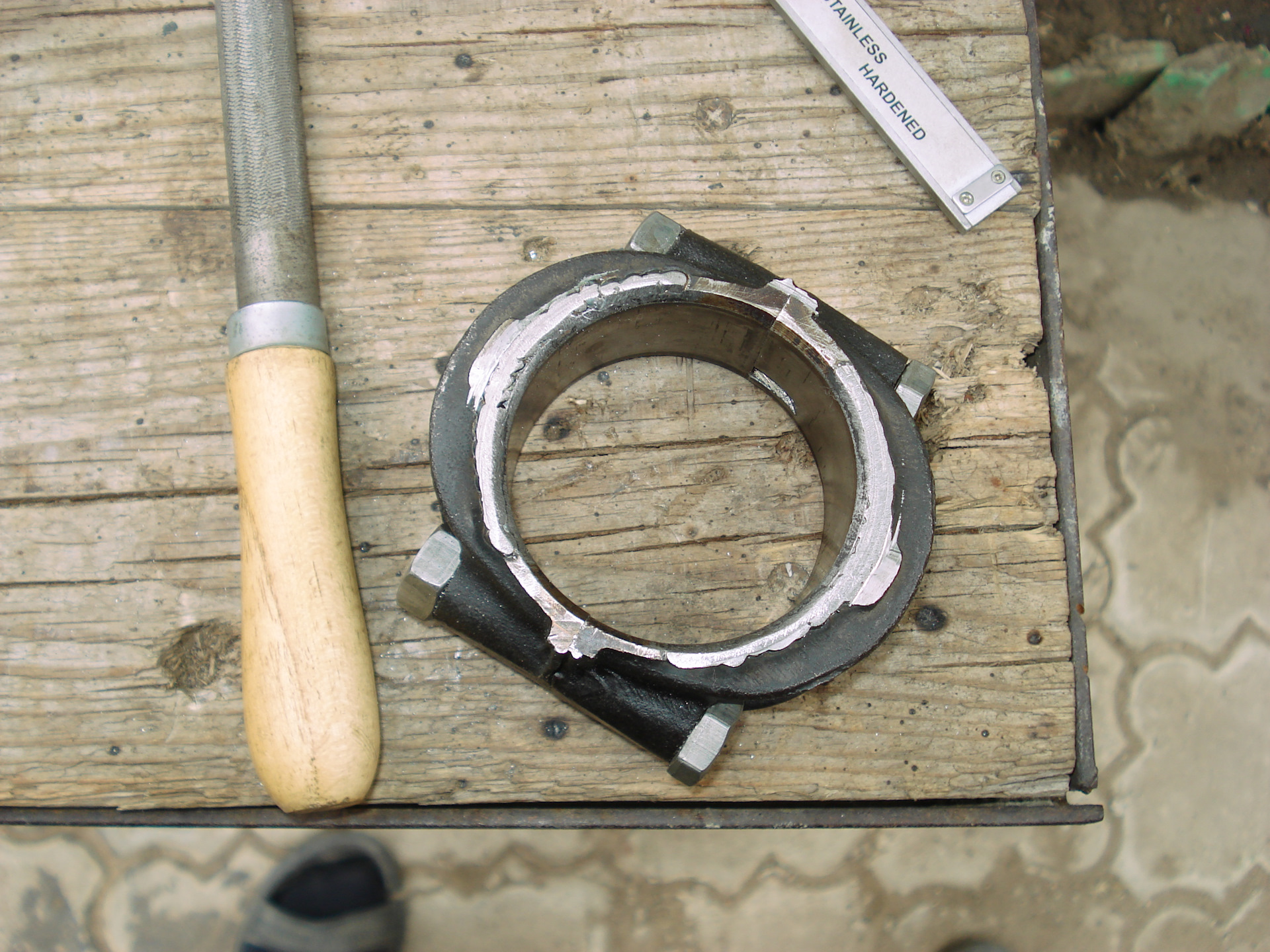 Устранение продольного люфта шатунов. — УАЗ 469, 2,4 л, 1979 года ...