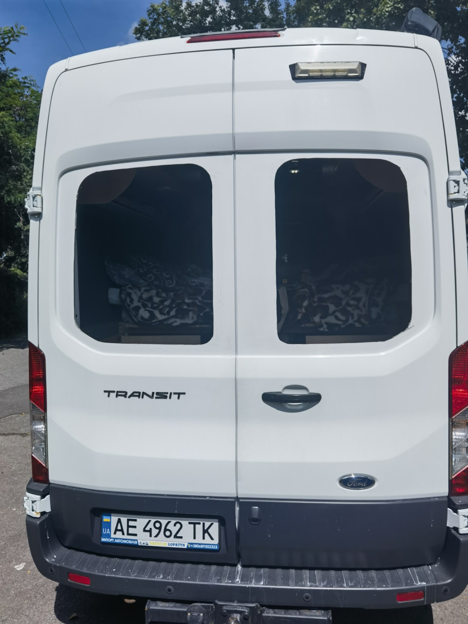 Фото в бортжурнале Ford Transit (8G)