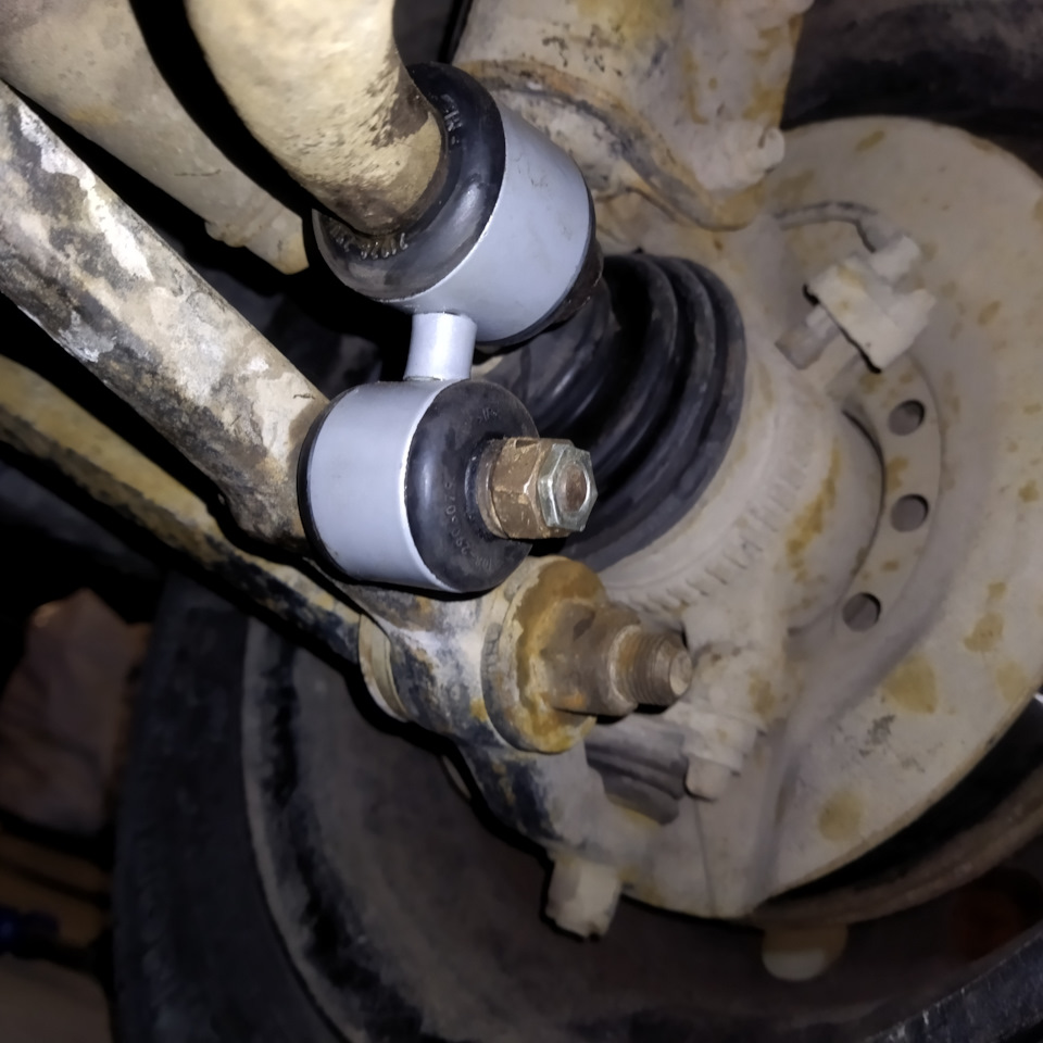 Замена стоек стаба и втулок. Смазывать или нет втулки стабилизатора ...