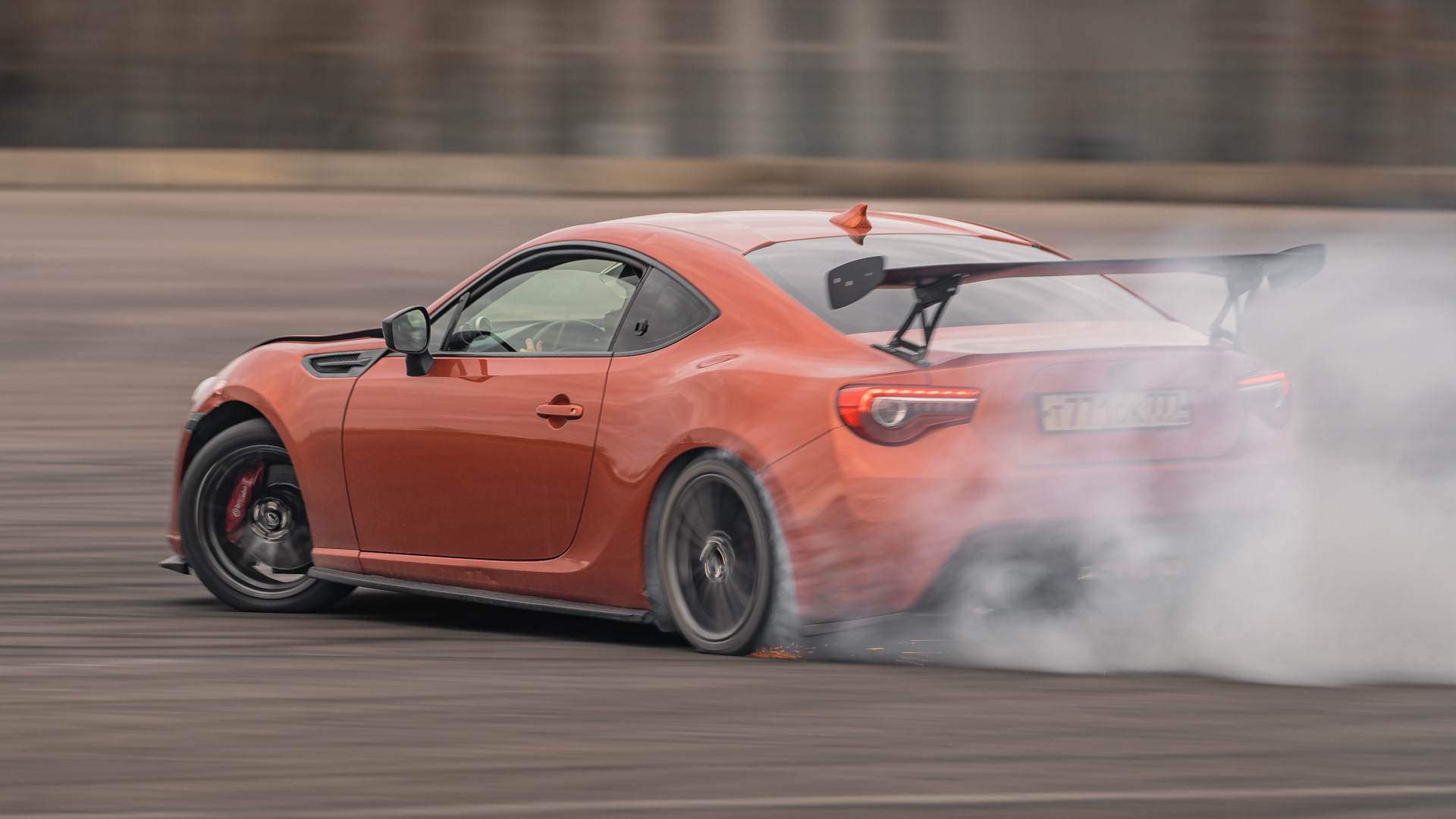 Toyota gt 86 бирюза