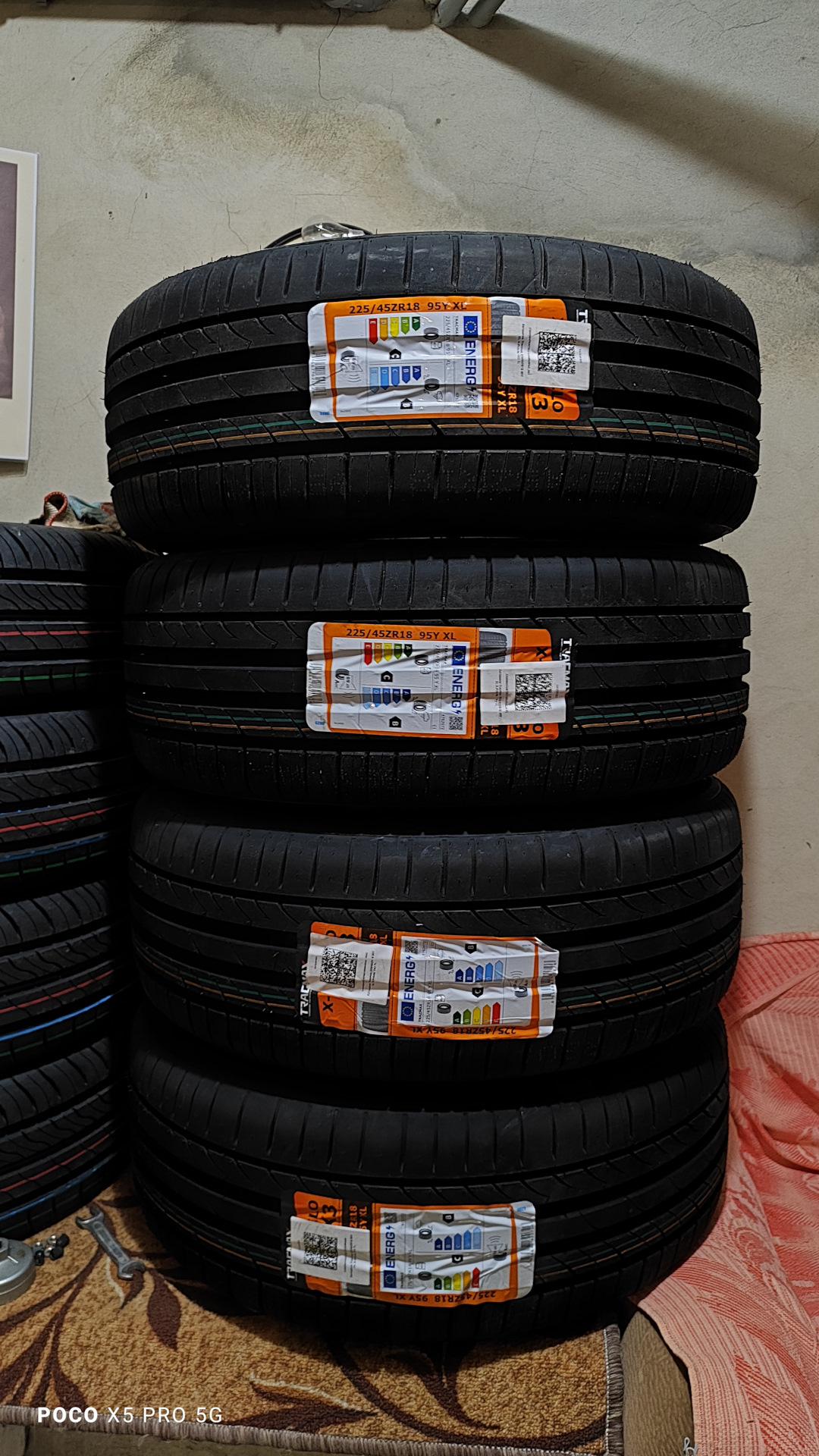 Покупка летних колёс Tracmax x-privilo tx3 225/45 r18 — Toyota Corolla ...