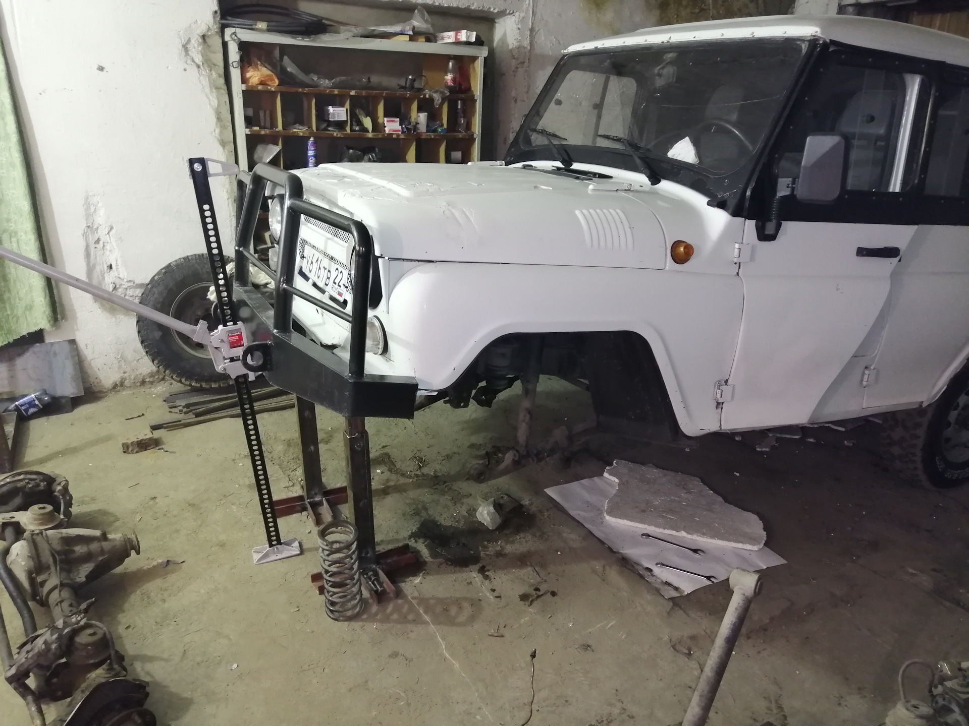 замена мостов на спайсер — УАЗ 315196, 2,7 л, 2012 года | своими руками ...