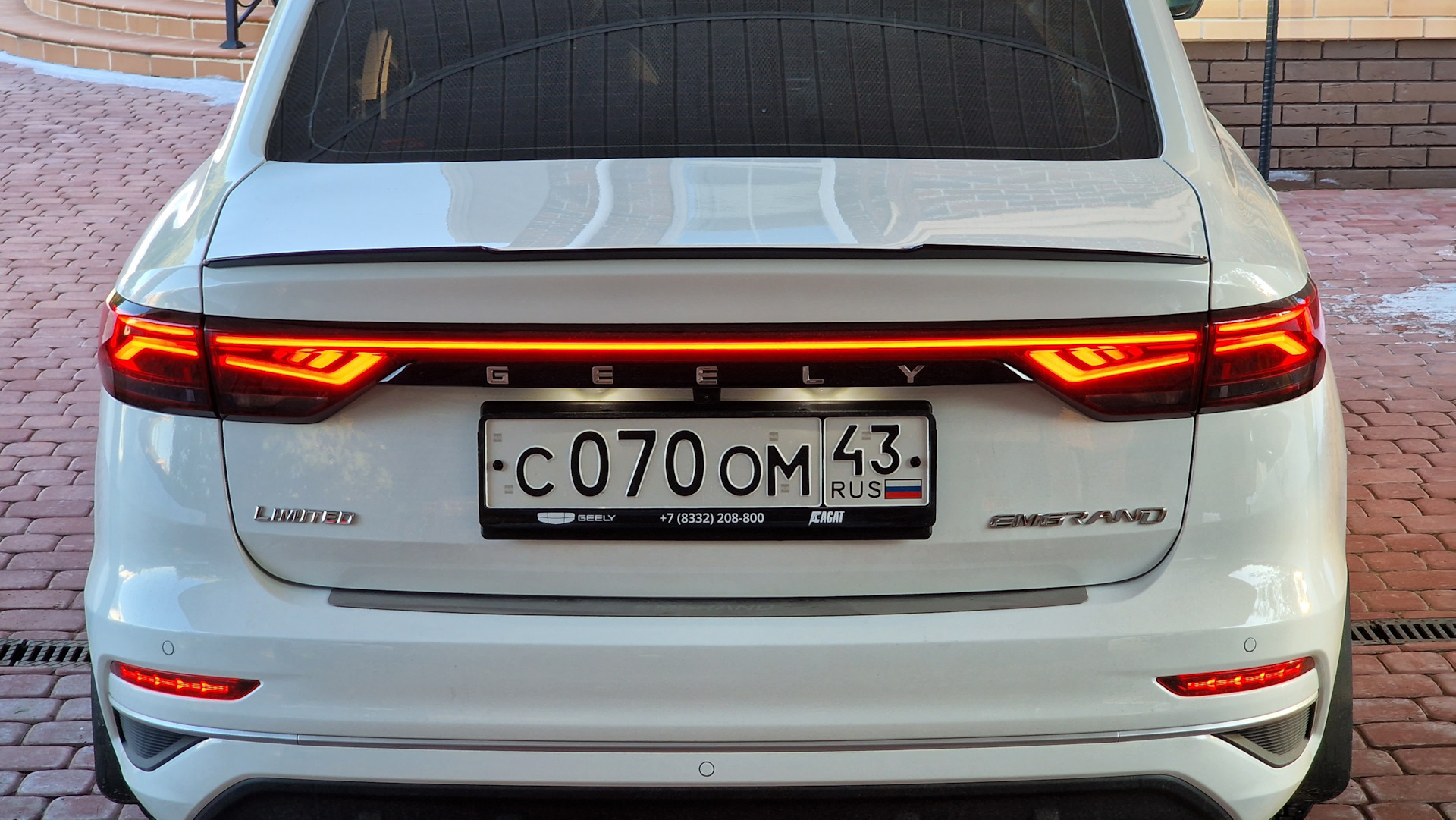Задний спортивный спойлер на Emgrand — Geely Emgrand, 1,5 л, 2024 года ...