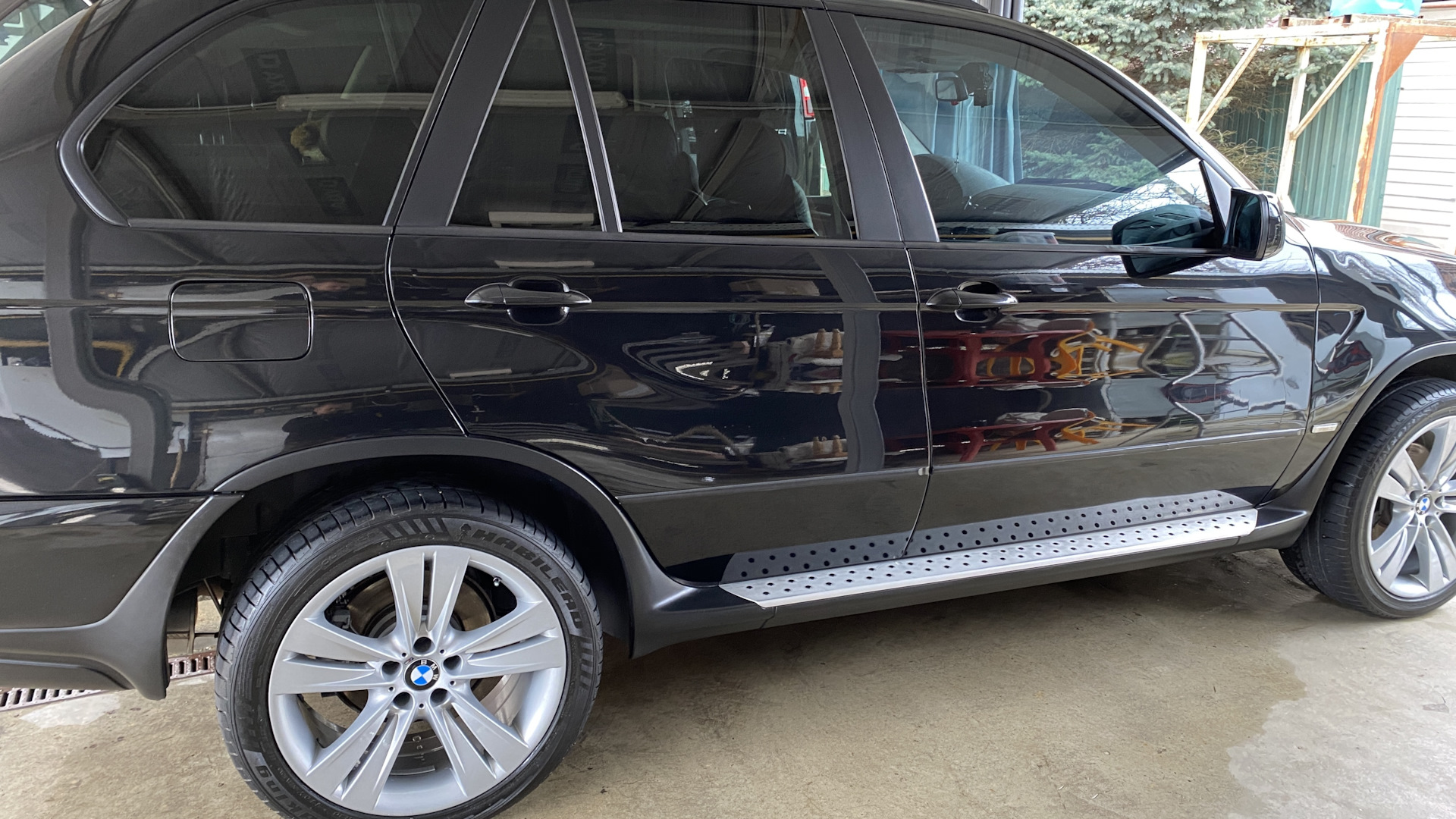 Покрытие кузова Е53 жидким полимером Grass — BMW X5 (E53), 3 л, 2004 ...