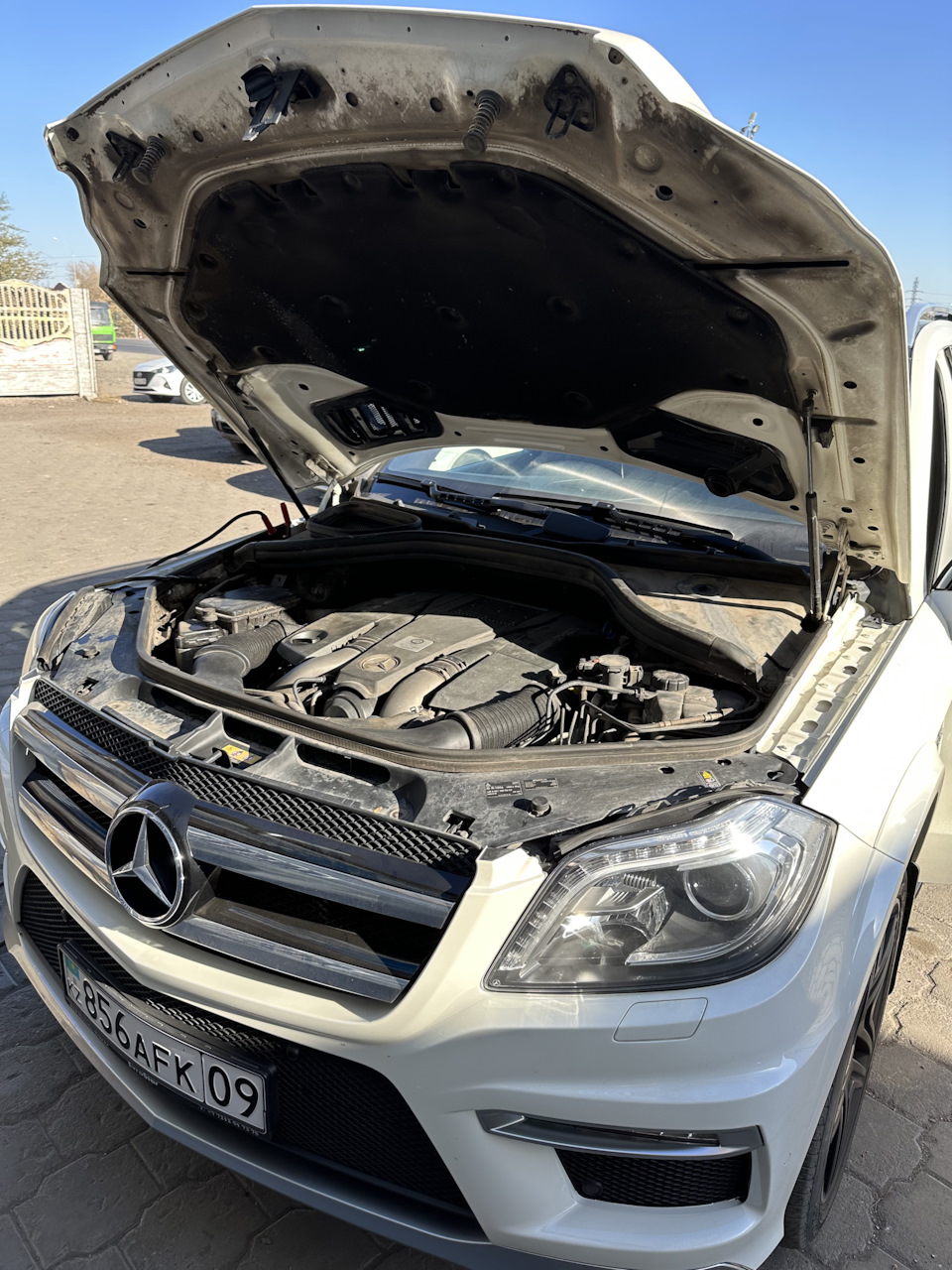 Мойка двигателя — Mercedes-Benz GL 63 AMG, 5,5 л, 2013 года | мойка | DRIVE2