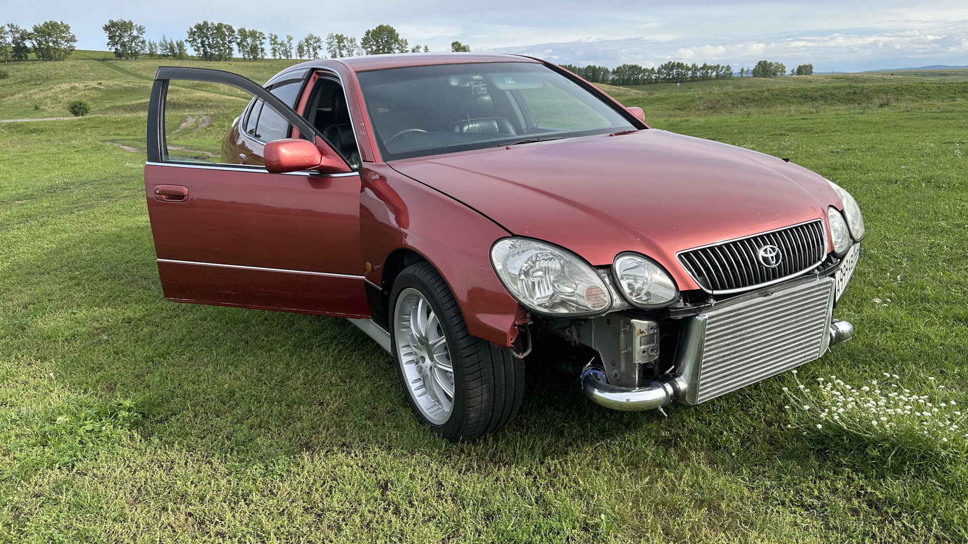 Toyota Aristo (II) 3.0 бензиновый 1999 | 3.0 турбо красная бестия на DRIVE2