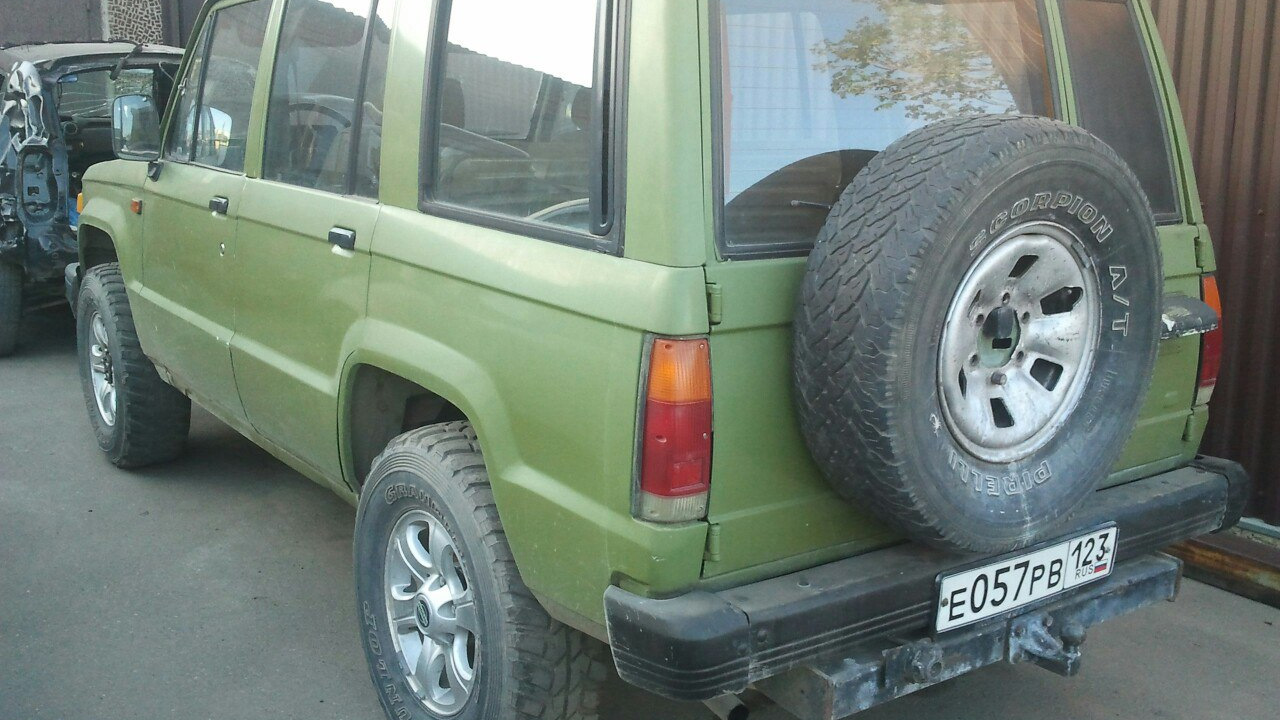 Isuzu Trooper (1G) 2.0 бензиновый 1986 | Армейский внедорожник на DRIVE2