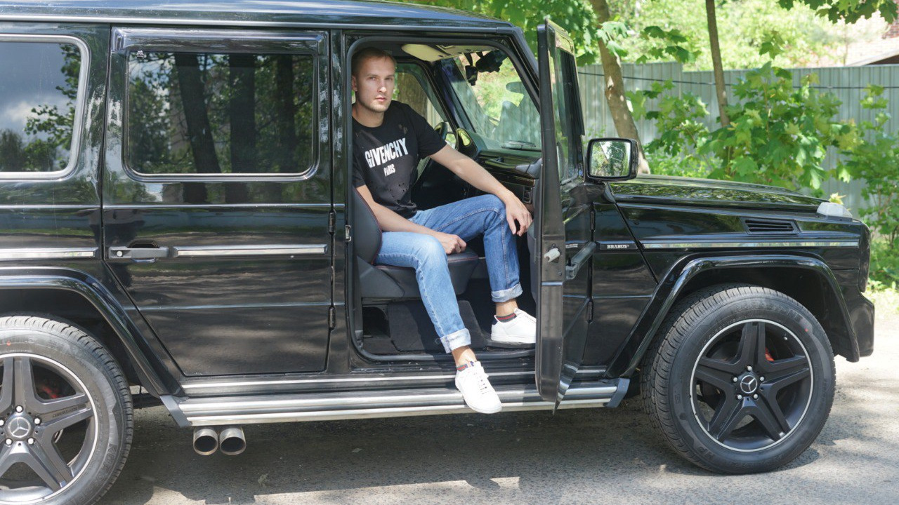 Mercedes-Benz G-Class (W463) 5.0 бензиновый 1999 | G500 чёрная пушка на  DRIVE2