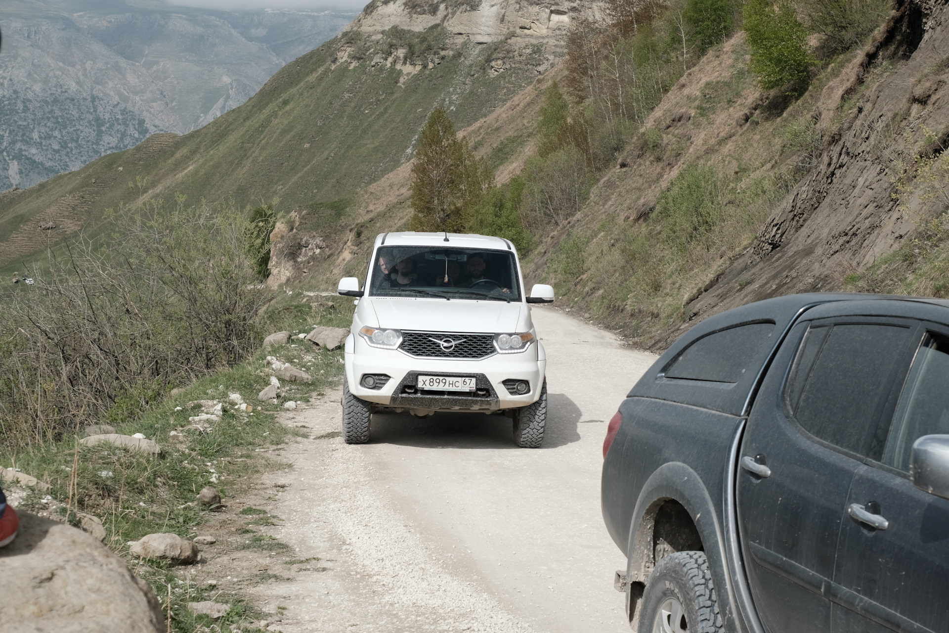 УАЗ Патриот в горах