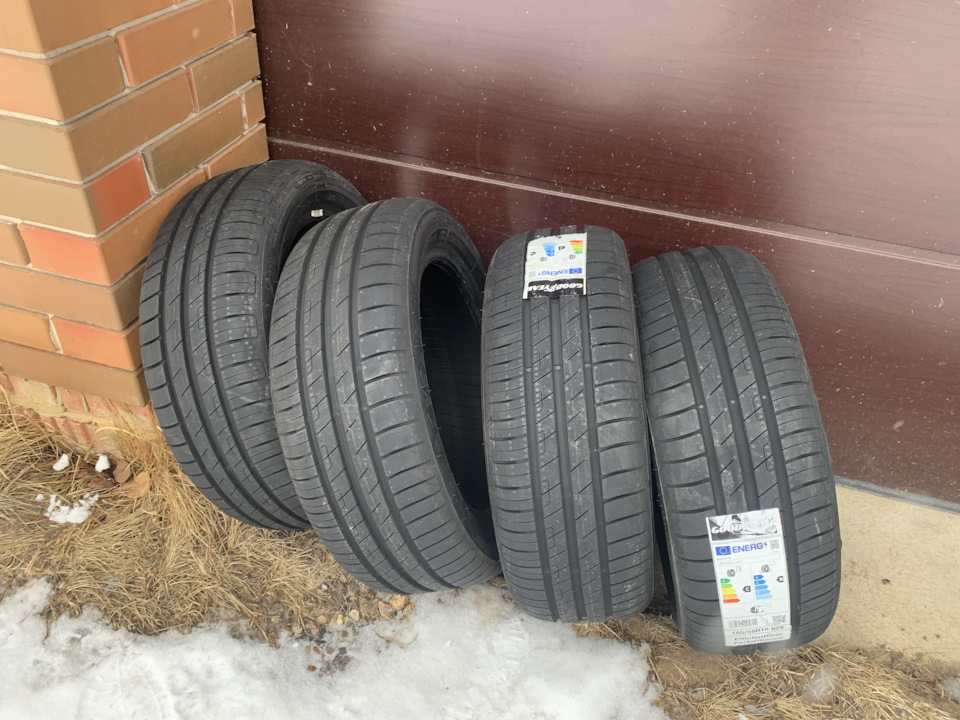 9. Новая летняя резина Goodyear EfficientGrip Performance 185/55/15 ...