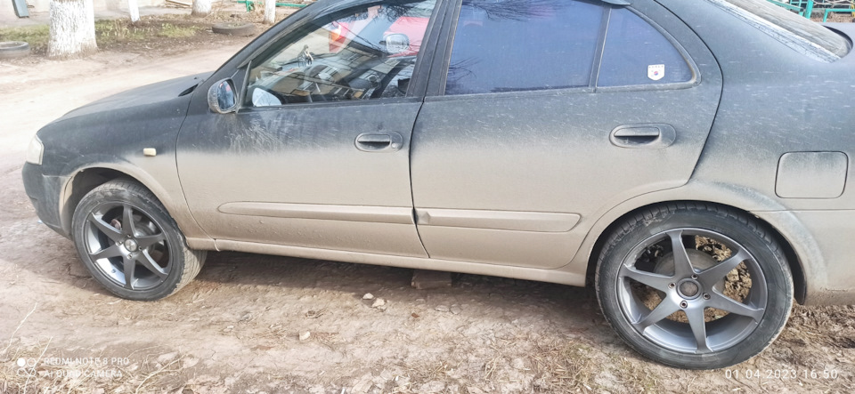 Наконец-то летняя резина) — Nissan Almera Classic (B10), 1,6 л, 2006 ...