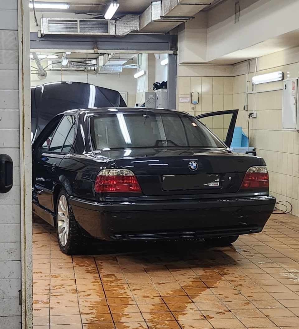 Проводка парктроников, ошибка SRS Аирбег, Ломайка сидения, работа фар е38 —  BMW 7 series (E38), 4,4 л, 1999 года | визит на сервис | DRIVE2