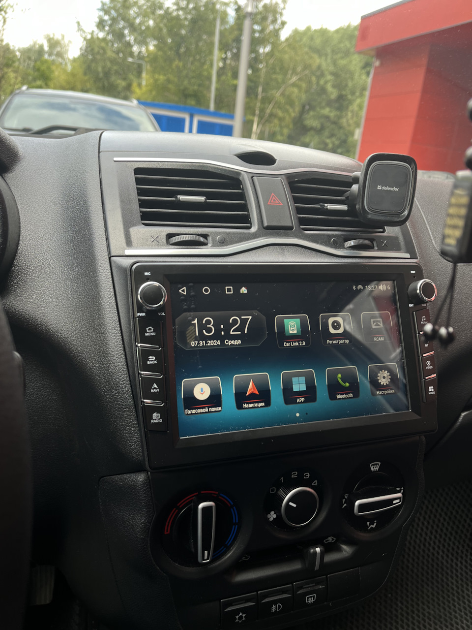 Поставил Андроид Монитор — Lada Гранта (2G) FL, 1,6 л, 2023 года ...