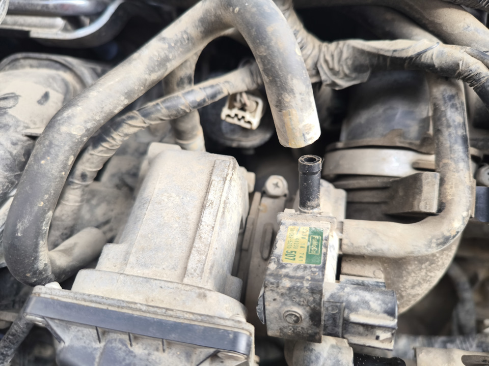 Чистка дроссельной заслонки Мазда 2 — Mazda 2 (3G), 1,5 л, 2011 года ...