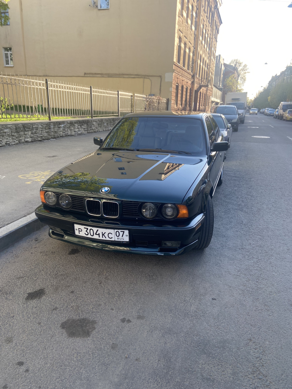 Тонировка в круг 70 процентов LLumar — BMW 5 series (E34), 2 л, 1993 года |  стайлинг | DRIVE2