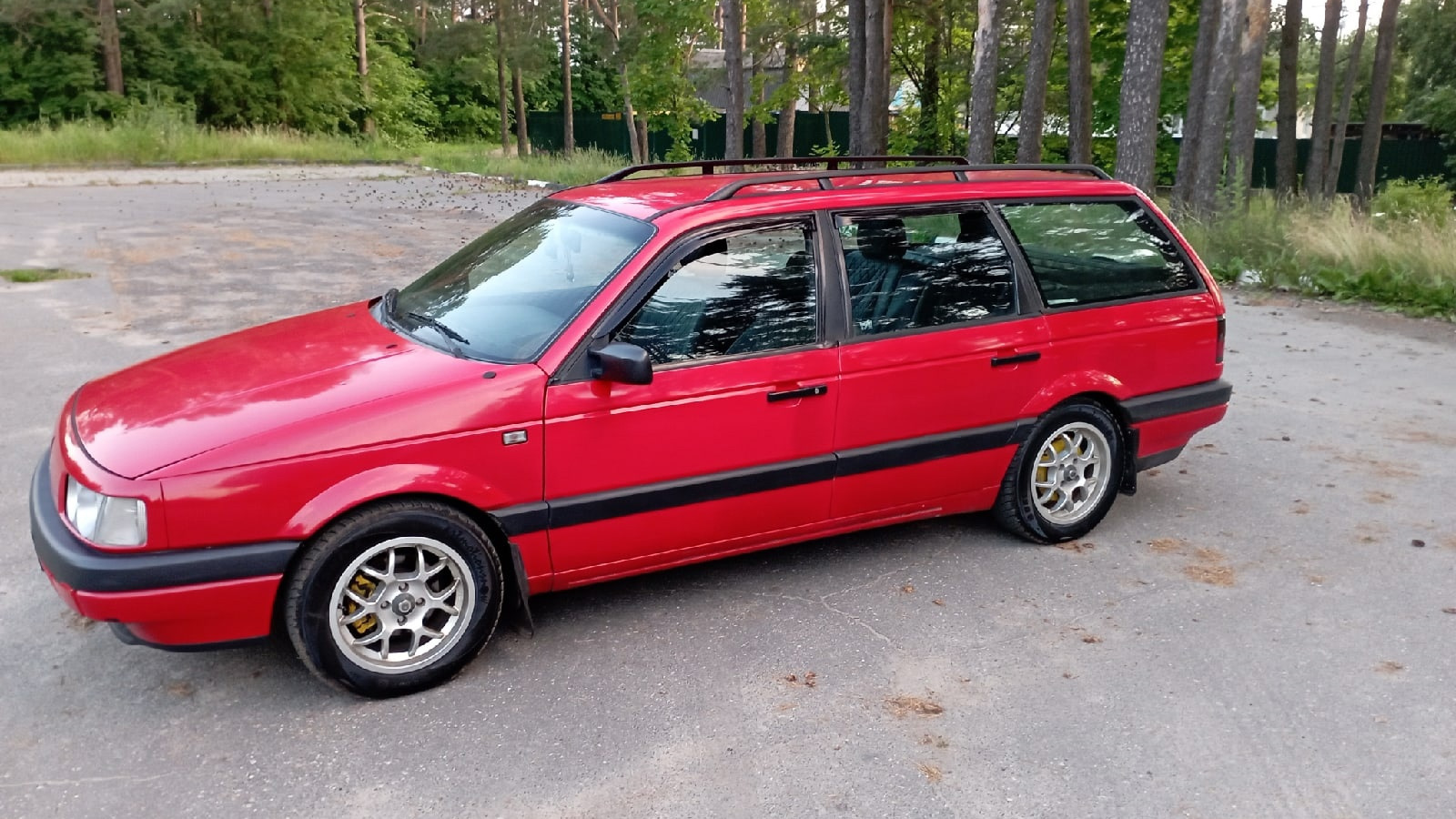 Volkswagen Passat B3 1.8 гибридный 1991 | Big Red Villi Vagon на DRIVE2