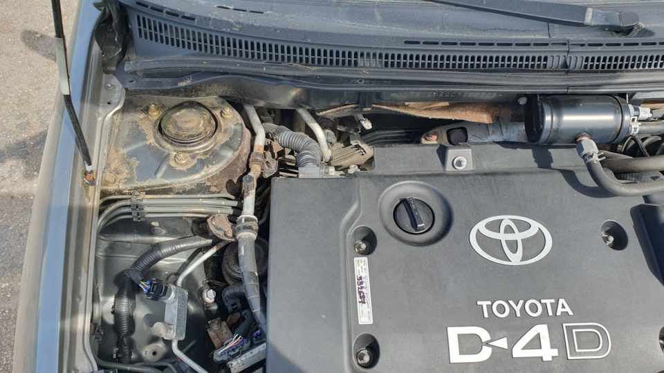 Подскажите что за провод? Клемма — Toyota Corolla (120), 2 л, 2006 года ...