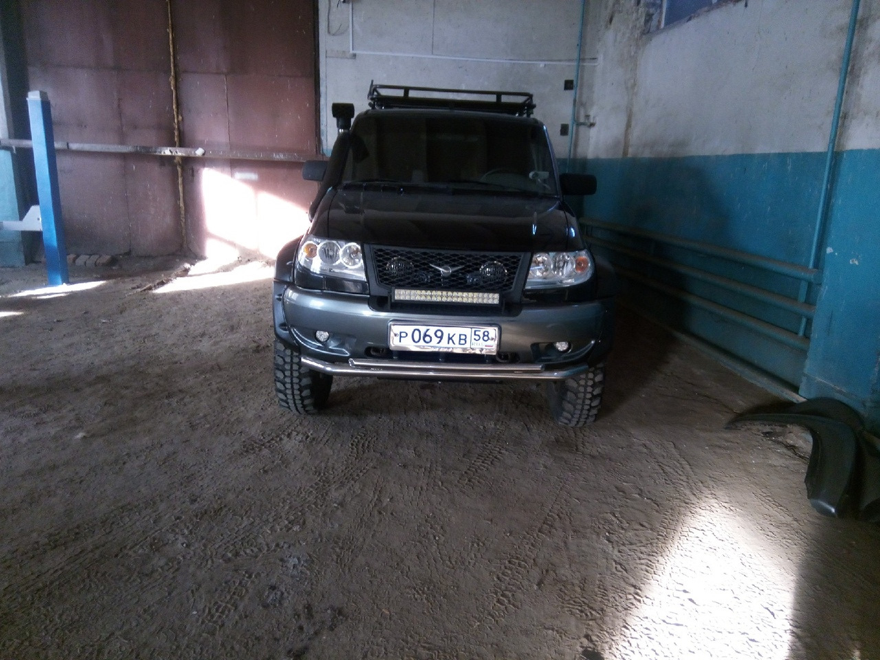 Бушвакеры на патриот — УАЗ Patriot, 2,7 л, 2007 года | своими руками ...